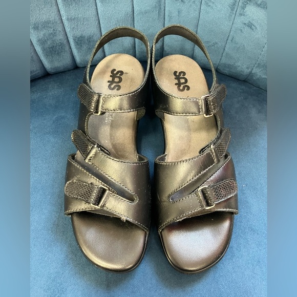 SAS Women's Dark Brown Sandals - Picture 1 of 5
